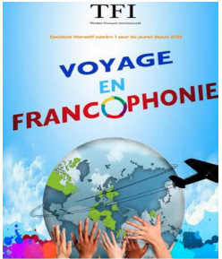 locandina voyage en francophonie