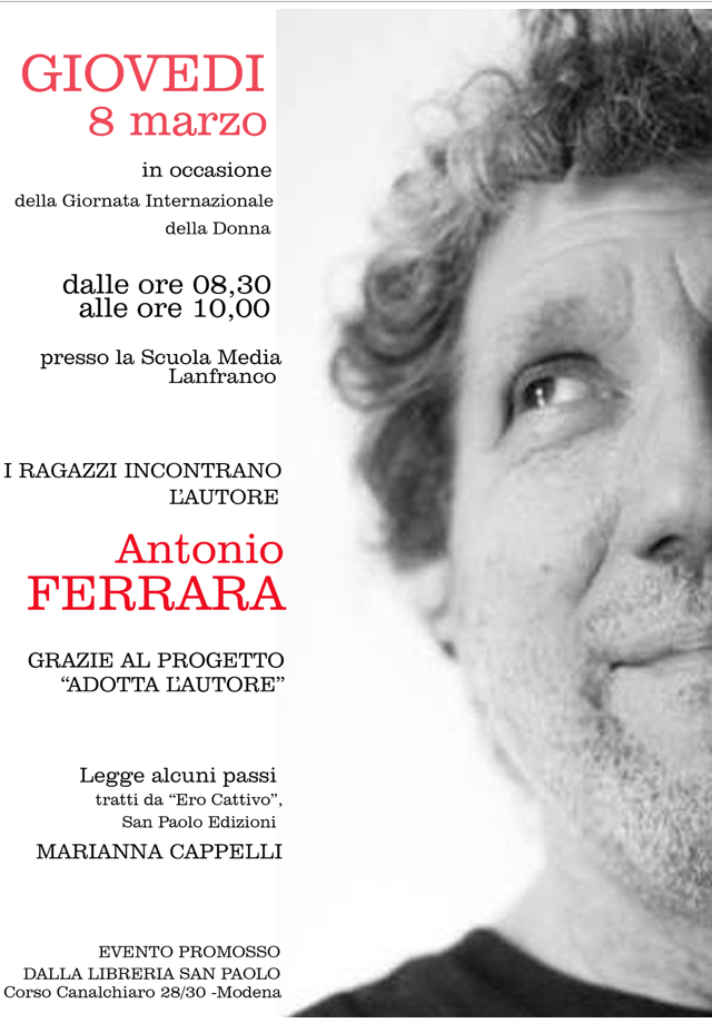 I ragazzi incontrano l'autore Antonio Ferrara