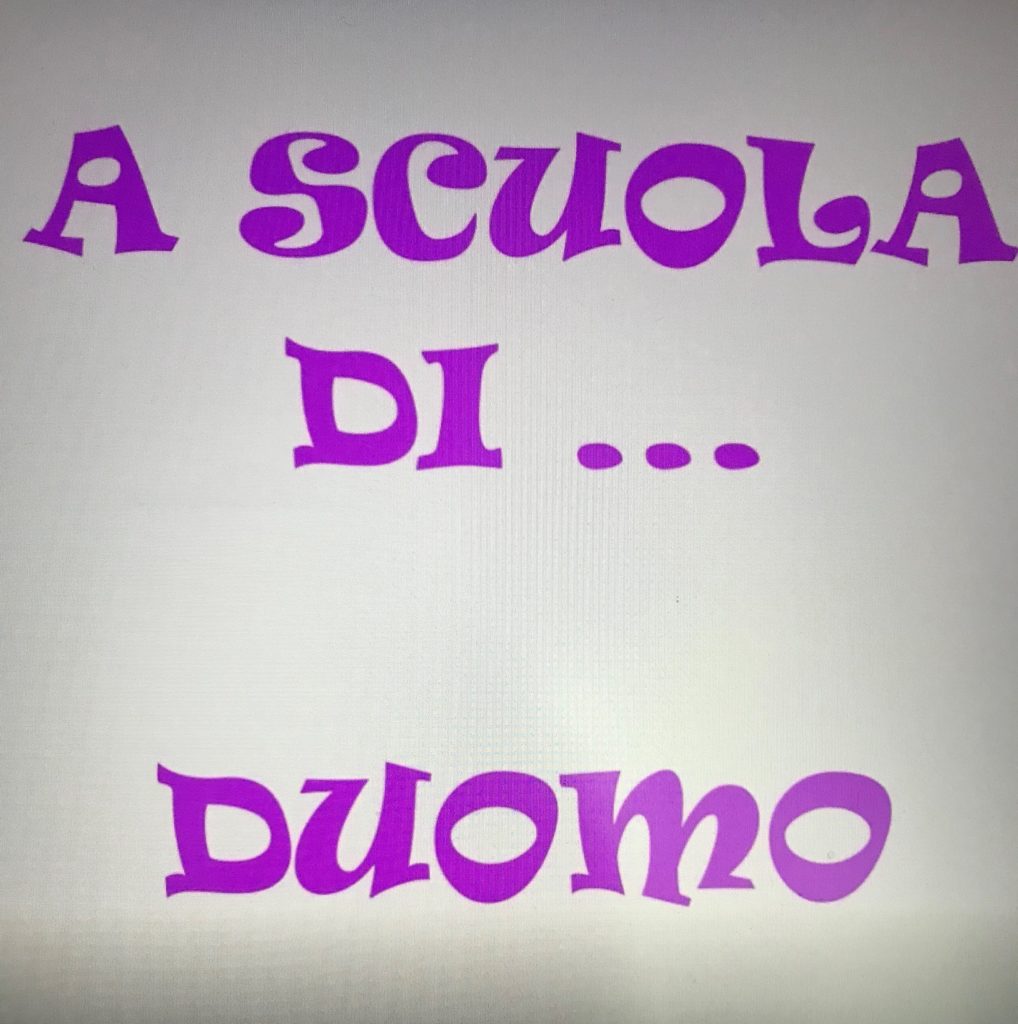 A scuola di Duomo