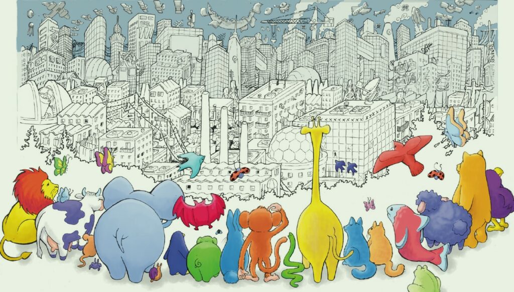 “Costruire un mondo con gli animali”: mostra degli elaborati